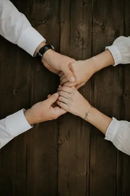 Couple Holding Hands in Prayer