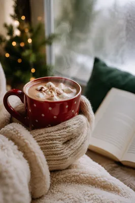 Cozy Hot Cocoa Reading Nook