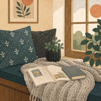Cozy Window Seat Reading Nook