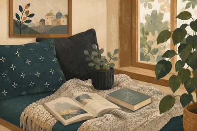 Cozy Window Seat Reading Nook