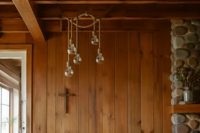 Rustic Living Room Cross Wall Decor