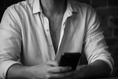 Cross Necklace in Quiet Everyday Moment