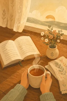 Morning Tea and Open Book Table