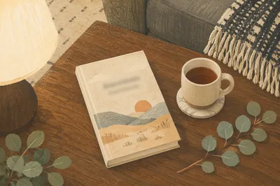 Devotional Book and Tea on Table