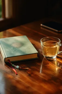 Mint Green Book and Tea