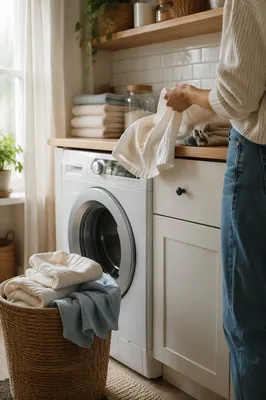 Peaceful Weekend Laundry Room Routine