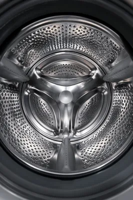 Inside Washing Machine Drum Close-Up