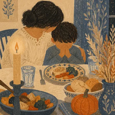 Candlelit Family Dinner of Gratitude
