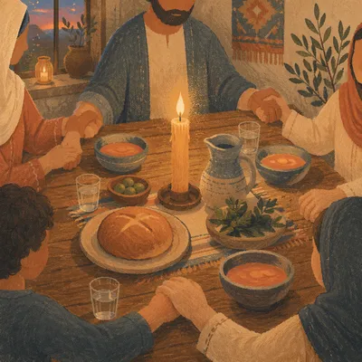 Candlelit Family Gratitude Dinner