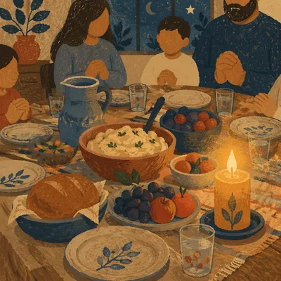 Candlelit Family Dinner of Gratitude