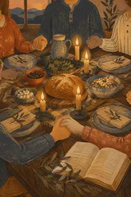 Candlelit Family Dinner of Gratitude