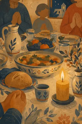 Candlelit Family Dinner of Gratitude