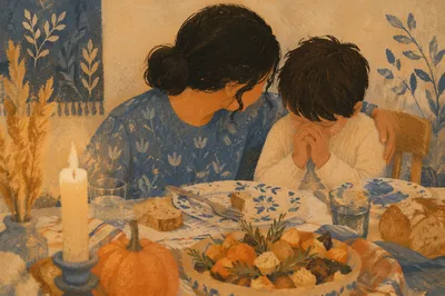Candlelit Family Dinner of Gratitude