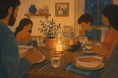 Candlelit Family Dinner of Gratitude