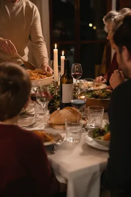 Candlelit Family Dinner of Gratitude
