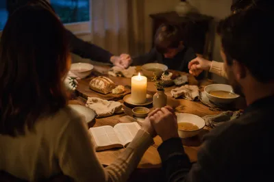 Candlelit Family Dinner of Gratitude