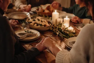 Candlelit Family Dinner of Gratitude