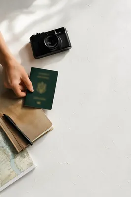 Minimalist Travel Essentials Flat Lay
