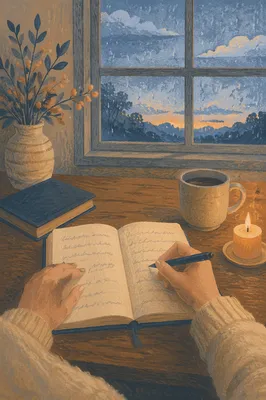 Quiet Dawn Prayer Journal Writing