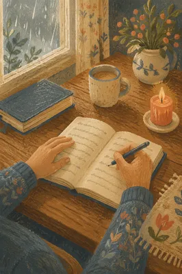 Rainy Morning Prayer Journal Devotion