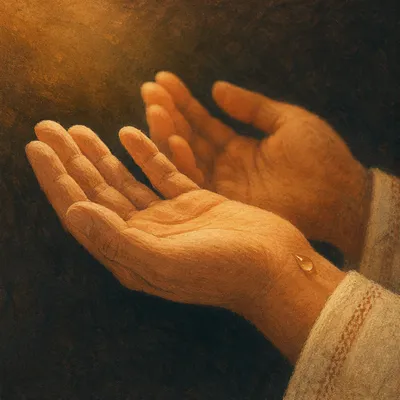 Anointing Oil Prayer Hands for Healing