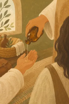 Anointing Oil Prayer for Healing Hands