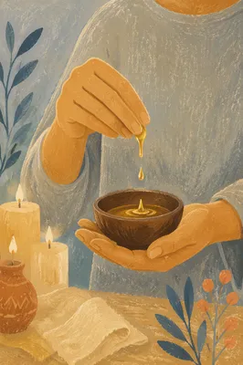 Golden Oil Anointing Prayer Ritual