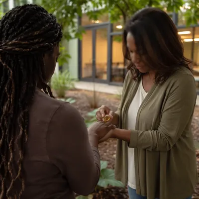 Outdoor Healing Prayer With Anointing Oil