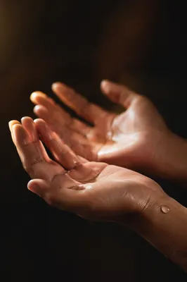 Anointing Oil Prayer Hands for Healing