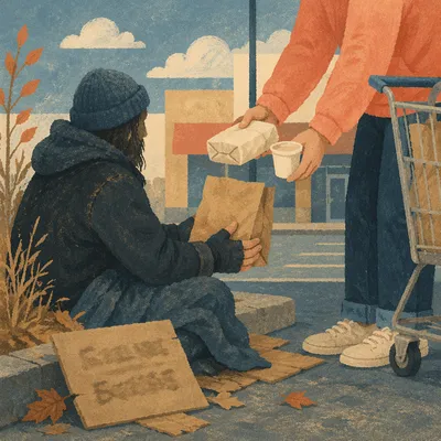 Compassionate Food Handoff in Urban Setting