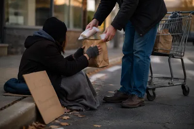 Compassionate Food Handoff in Urban Setting
