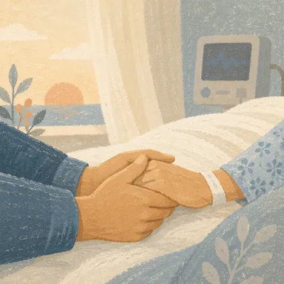 Bedside Prayer and Comfort in Hospital