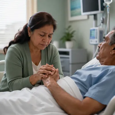 Morning Bedside Prayer in Hospital Room