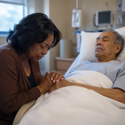 Bedside Prayer and Comfort at Dawn