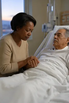 Dawn Prayer at Hospital Bedside