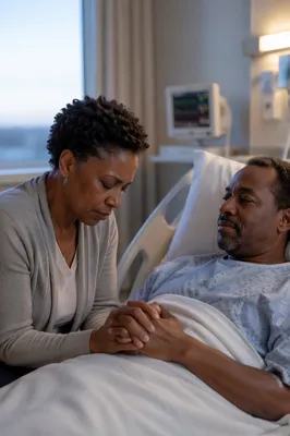 Dawn Prayer at Hospital Bedside