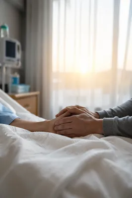 Tender Bedside Prayer in Hospital Room