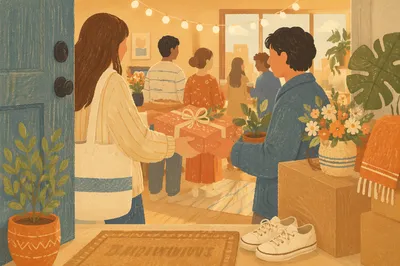 Cozy Housewarming Welcome in Bright New Apartment