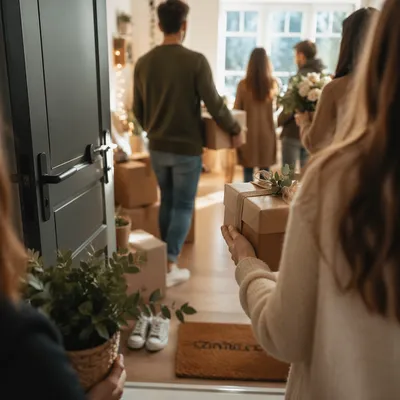 Cozy Housewarming Welcome in New Apartment