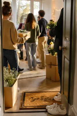 Cozy Housewarming Welcome in Bright New Apartment
