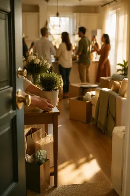 Cozy Housewarming Welcome in New Home