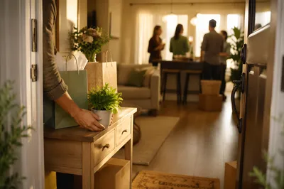 Cozy Housewarming Welcome in New Home