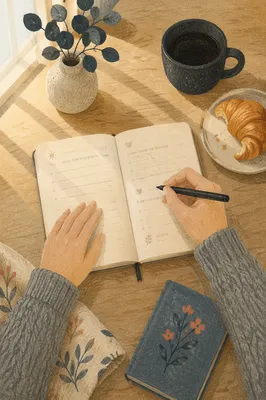 Morning Coffee Journaling Quiet Time
