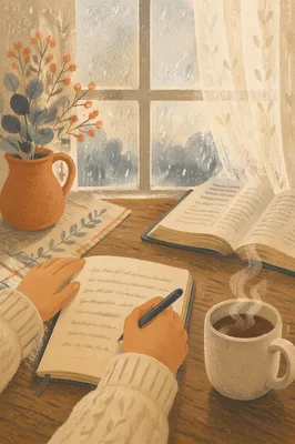 Morning Coffee Journaling Quiet Time