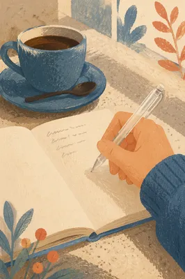 Morning Coffee Journaling Quiet Time