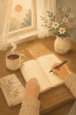 Quiet Morning Coffee Journaling Ritual