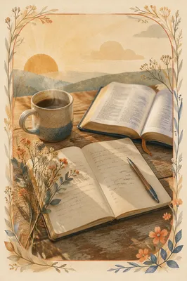 Morning Quiet Time Coffee Journal
