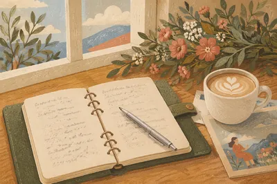 Morning Journaling and Coffee Quiet Time