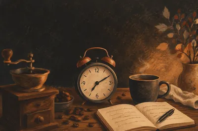 Quiet Morning Coffee and Journaling Devotion