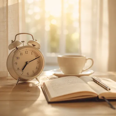 Quiet Morning Coffee and Journaling Time